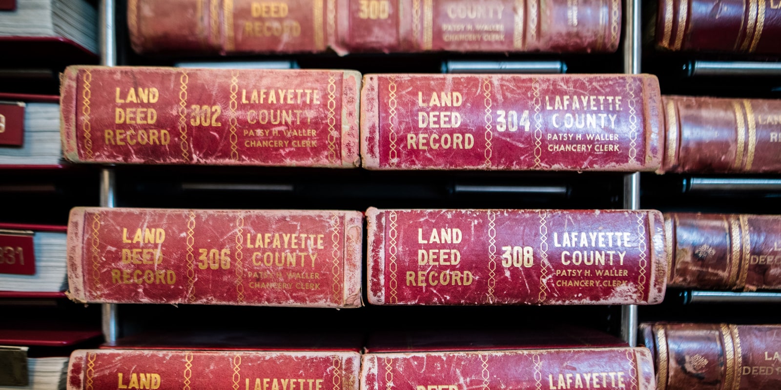 Land deed record